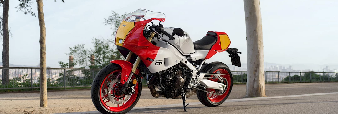 Motorrad-Umbau